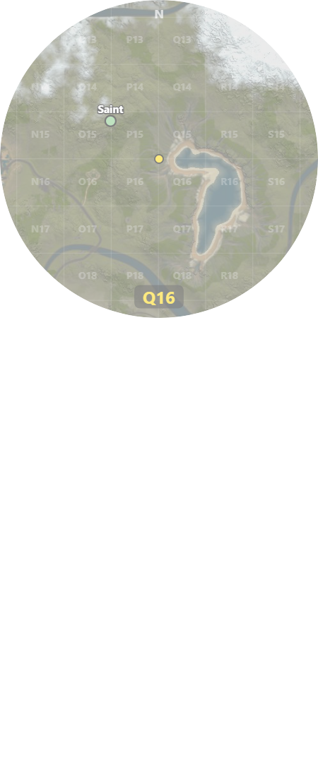 Shop Sniper idle minimap — alert appears during the loot-flash cycle