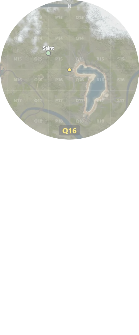 Shop Sniper idle minimap — alert appears during the loot-flash cycle